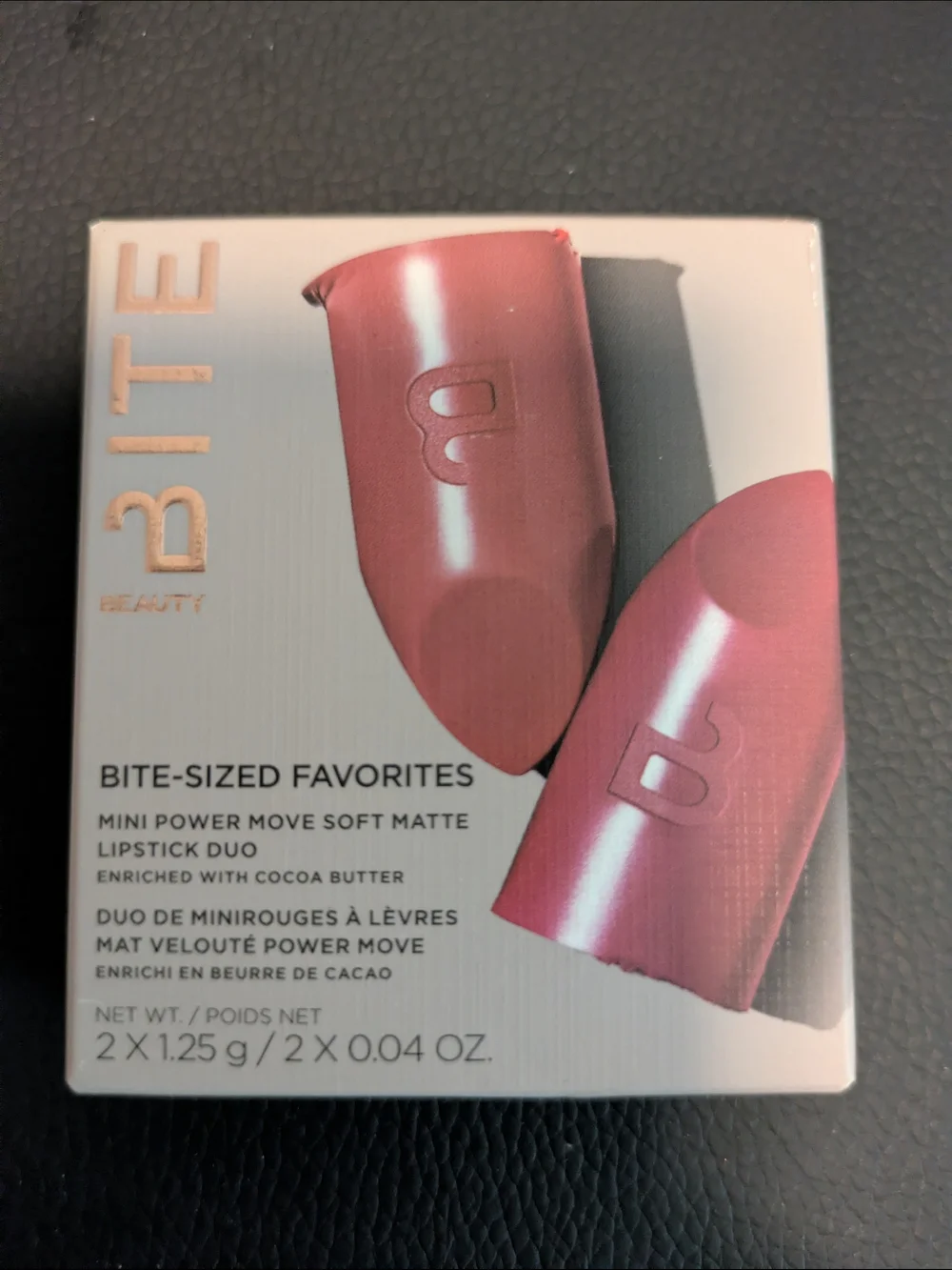 Bite Beauty Mini Soft Matte Lipstick Duo - Sugar Buns & Juniper